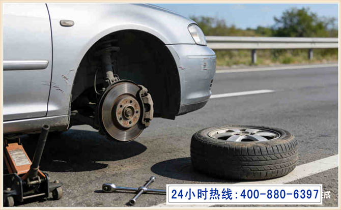 合肥汽车换轮胎换备胎案例