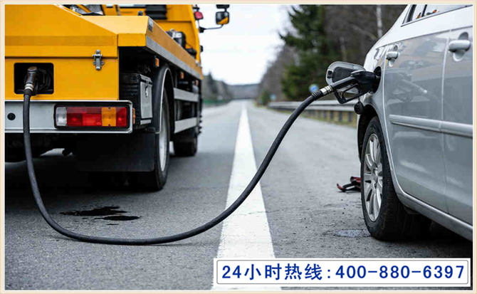 合肥汽车救援送油案例